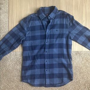 Men’s Vineyard Vines Slim Longshore Shirt (Blue Checkered Men's Shirt)